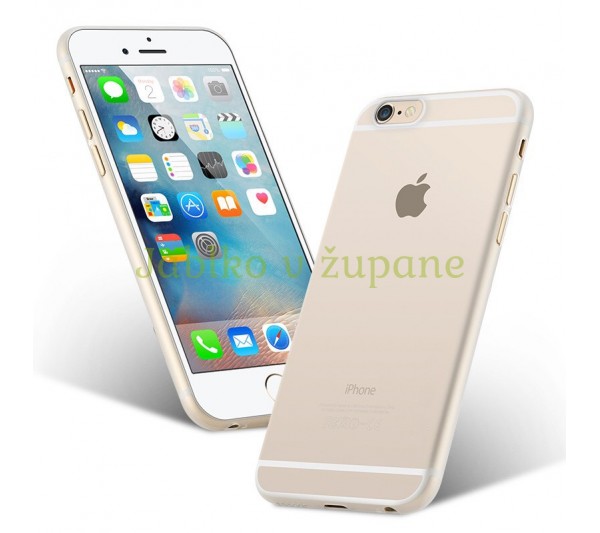 Ultratenký kryt Full iPhone 6/6S - biely